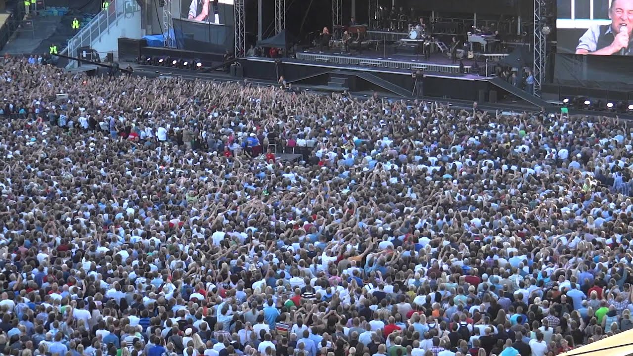 GALOPPSPELAREN - Promises Land BRUCE SPRINGSTEEN Ullevi 27th July 2012.