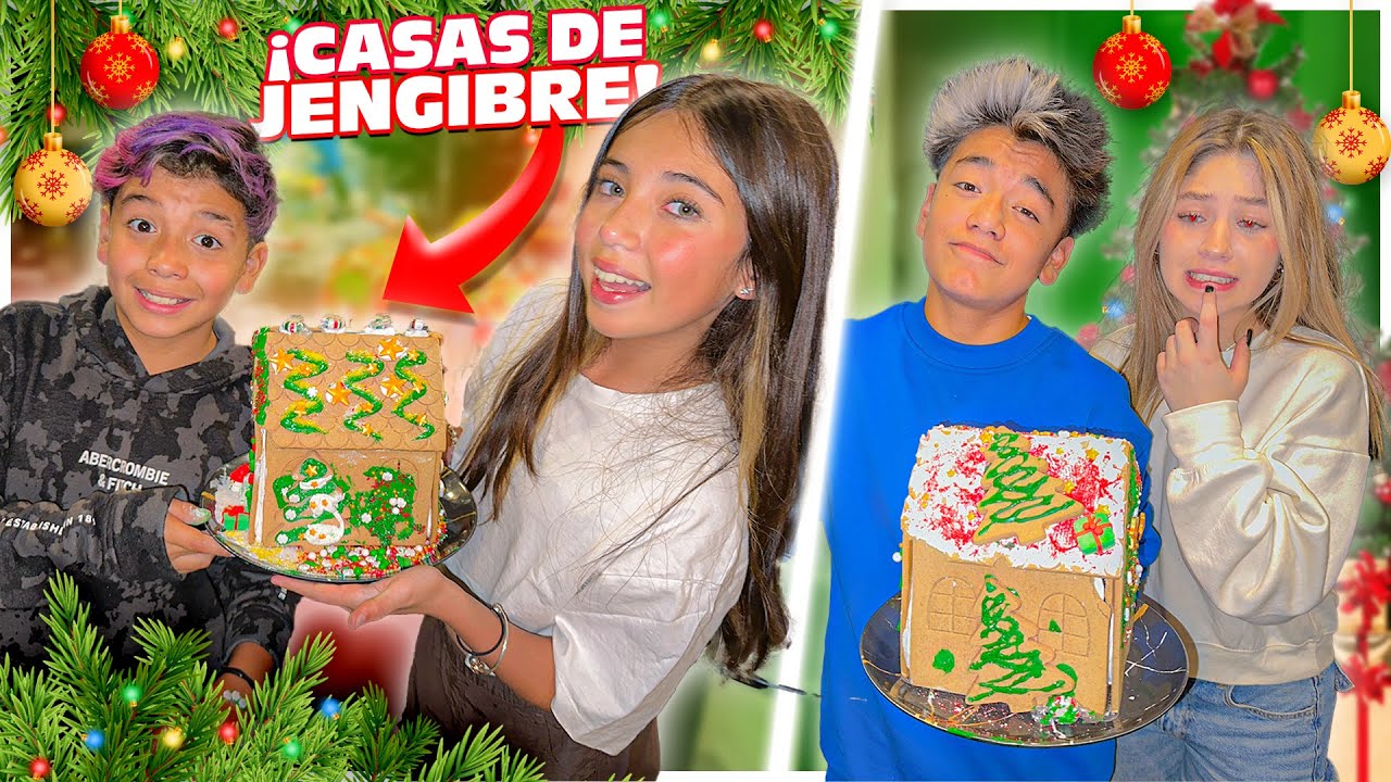 COMPETIMOS POR HACER LA MEJOR CASITA DE JENGIBRE!!!