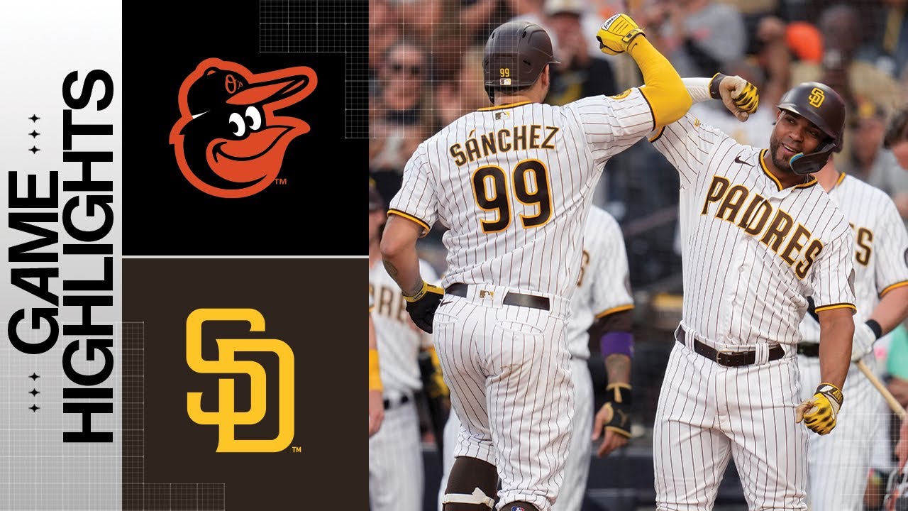 Orioles vs. Padres Game Highlights (8/15/23) | MLB Highlights