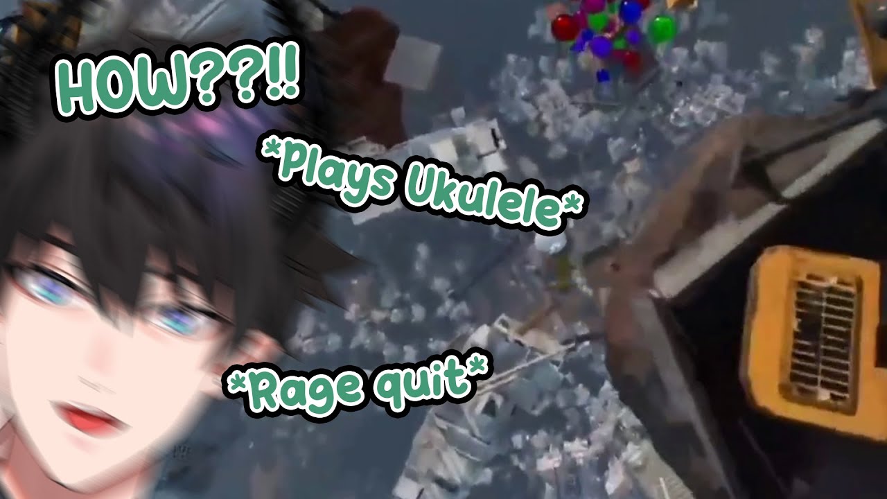 Ren malds so hard he plays the ukulele then rage quits | NIJISANJI EN Clips