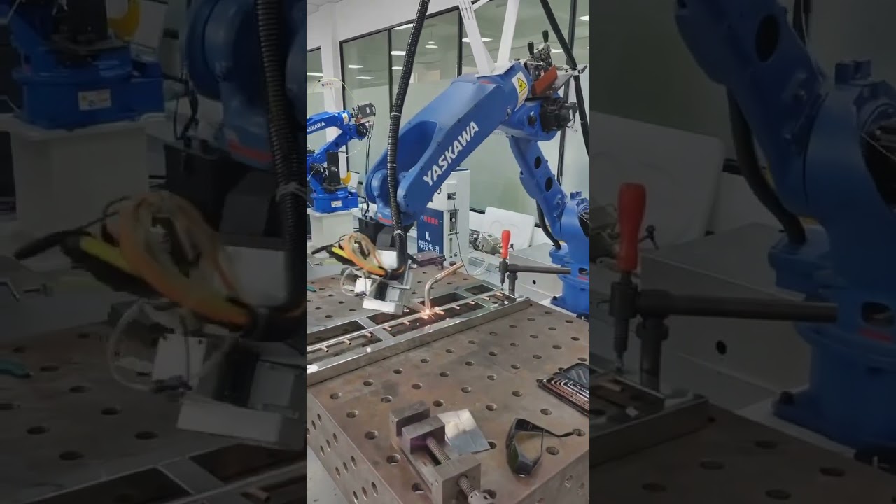 Yaskawa laser welding robot , Chinese welding solution supplier #laserwelding
