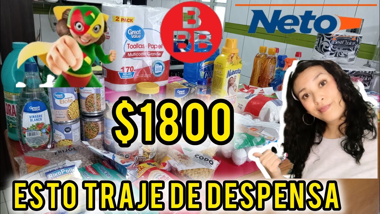 TAG DEL SÚPER ,DESPENSA//tiendas Aurrera//tres B// tiendas Neto🤑