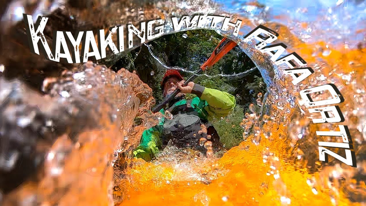 Kayaking with Rafa Ortiz - First time dropping a waterfall. The STOKE is real!
