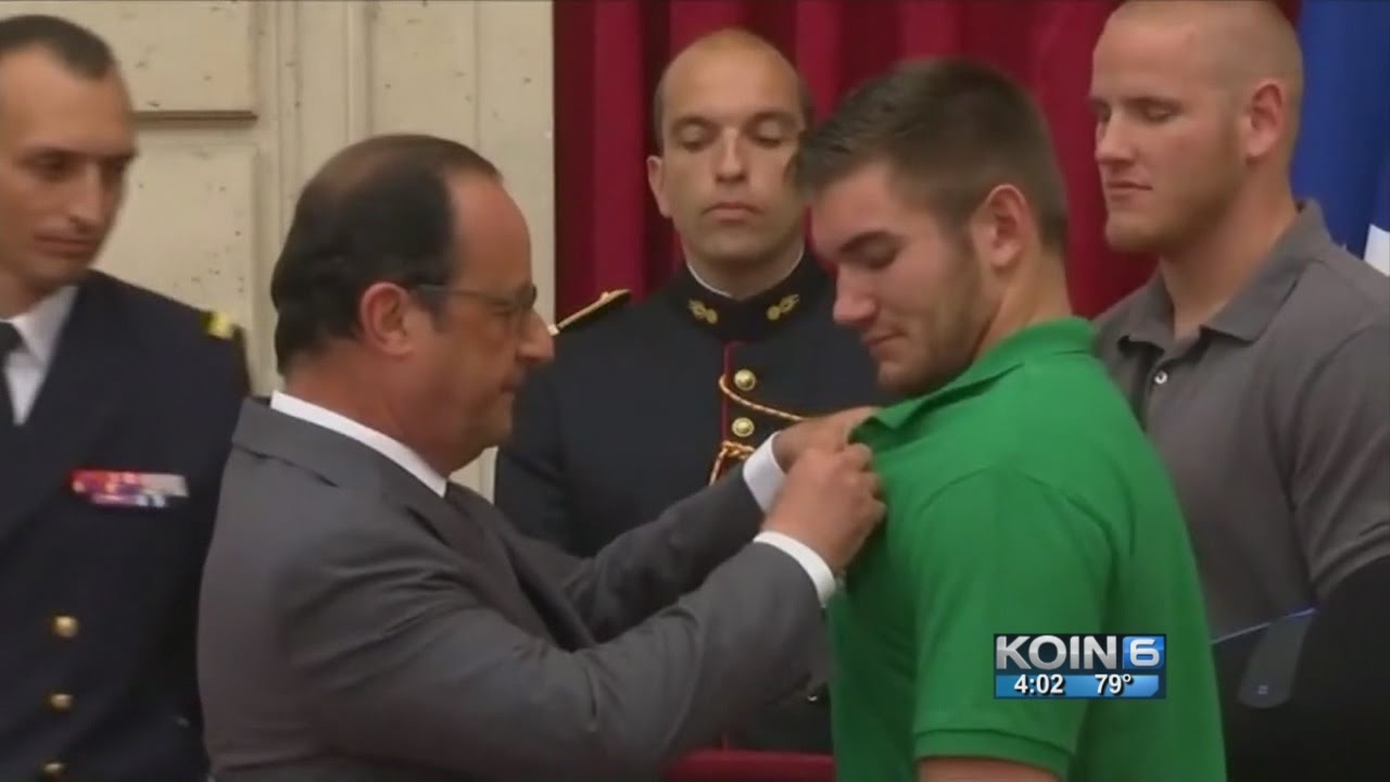 Roseburg’s Alek Skarlatos honored as hero