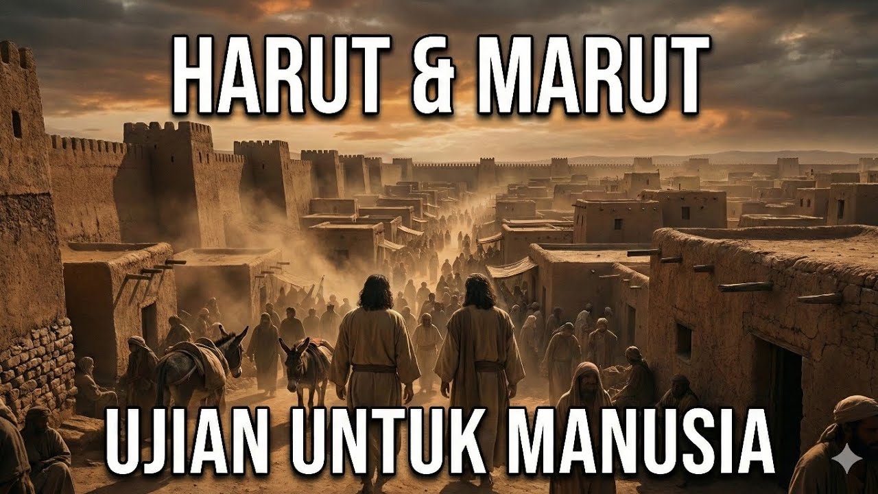 Harut & Marut — Kami Hanya Ujian | Lagu Islami Symphonic Metal AI (Official Music Video)