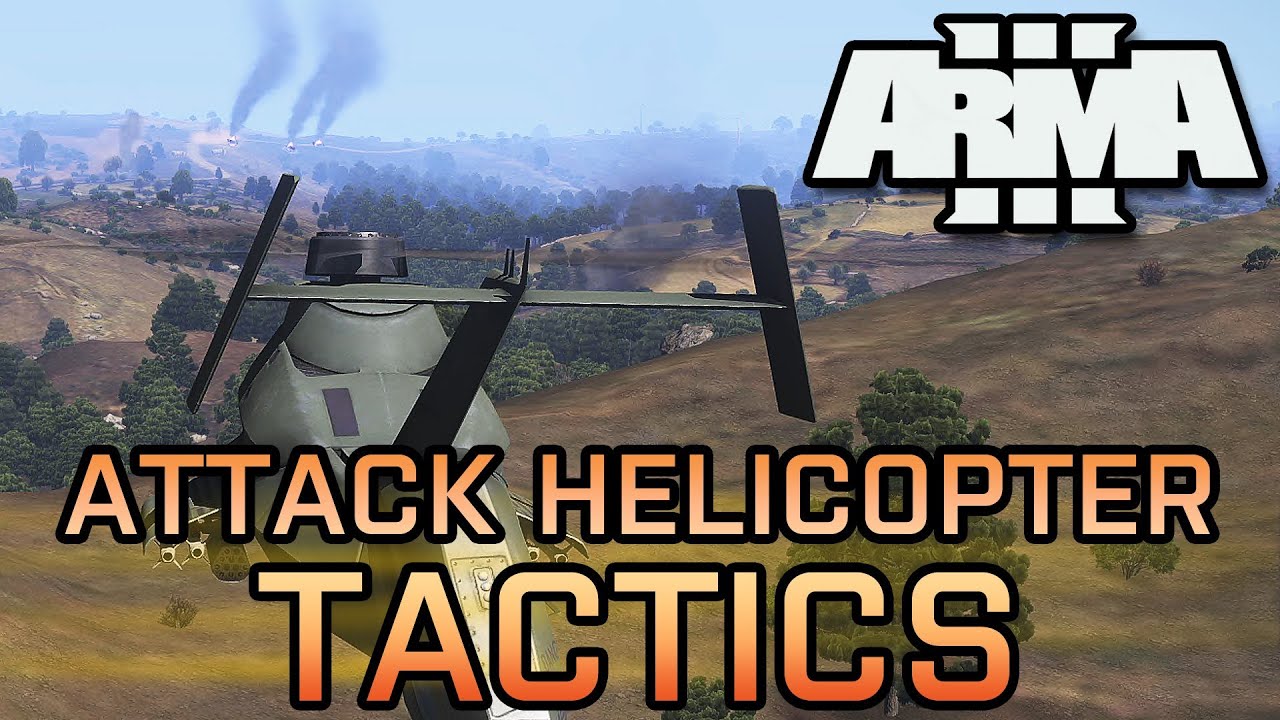 ARMA 3: Attack Helicopter Tactics Demo | RangerDave