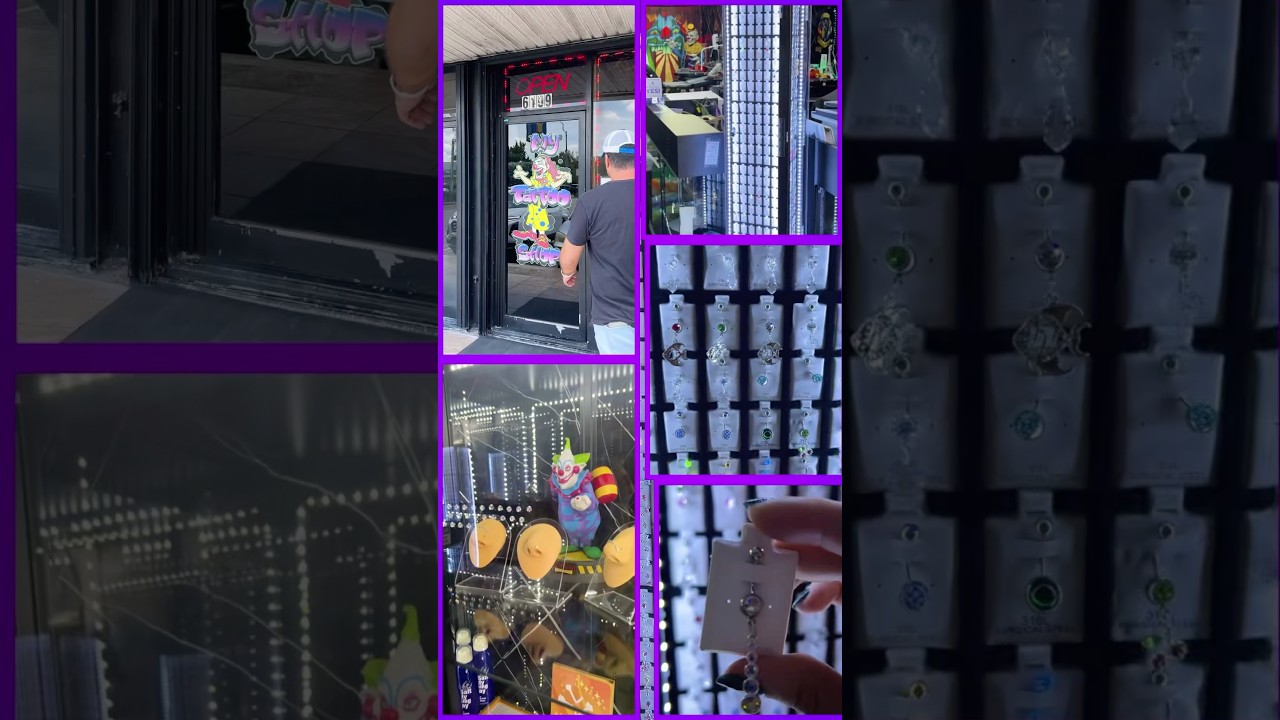 720-Piece LED Body Jewelry Display Case – Boost Sales with This All-in-One Setup 