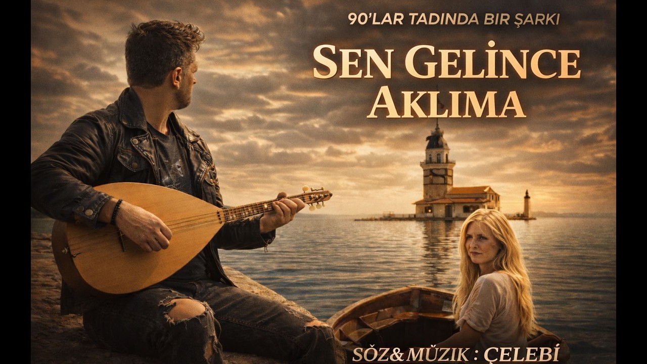 ÇELEBİ - SEN GELİNCE AKLIMA -ANADOLU ROCK - YEPYENİ BİR ŞARKI
