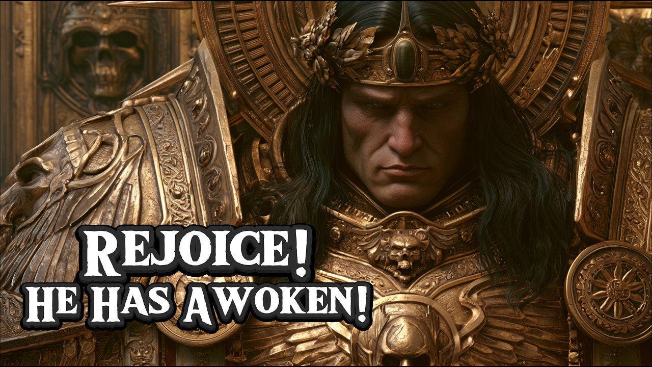 Rejoice! The Emperor has awoken | Symphonic Metal Fan Song inspired by Warhammer 40K