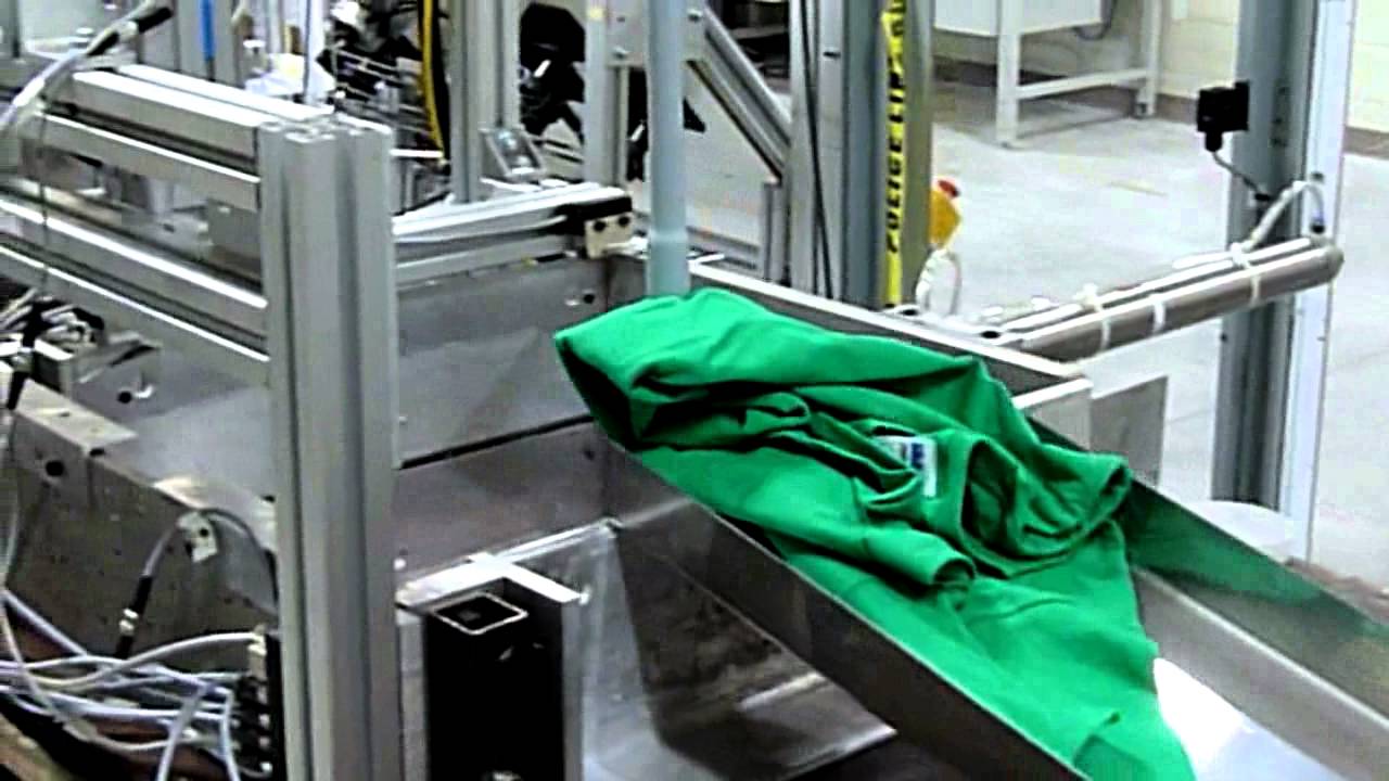 Innovare Automation - Automated T-shirt compressor