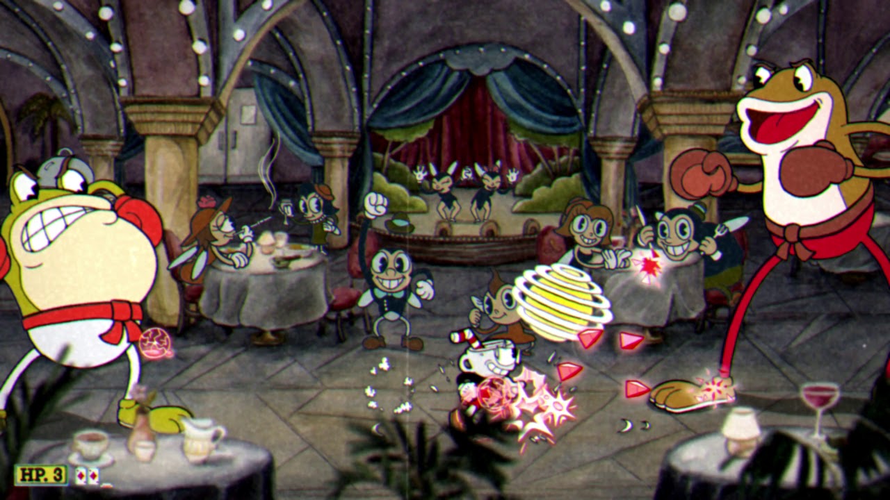 Cuphead: Ribby And Croaks Boss Fight (No Hit A+ Rank) [4K 60FPS]