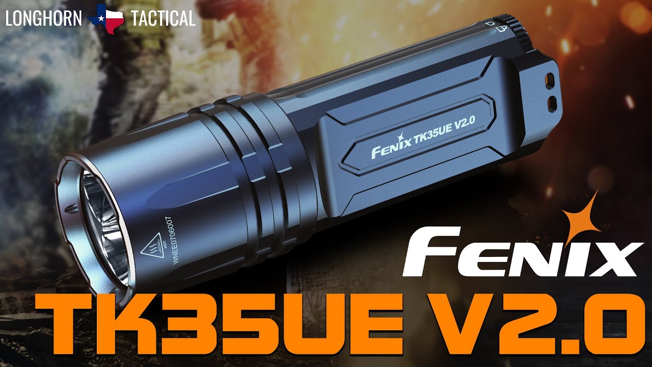 Fenix TK35UE v2.0 - 5000 Lumen - 437 Yard - Tactical Flashlight