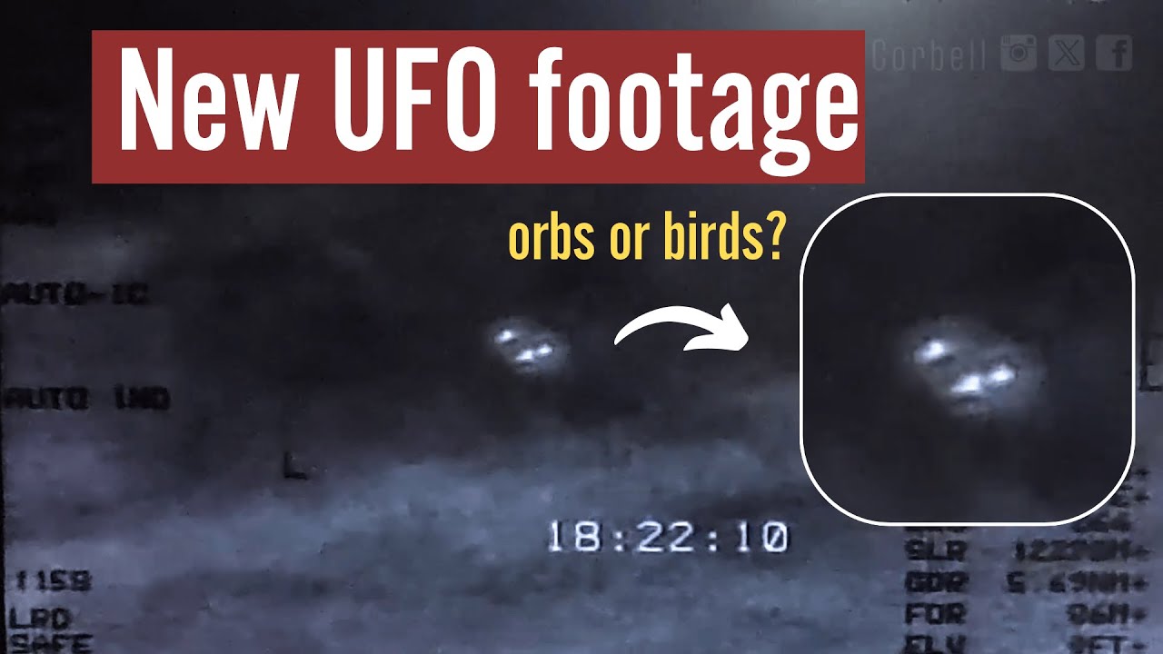 New UFO footage: Orbs or Birds?