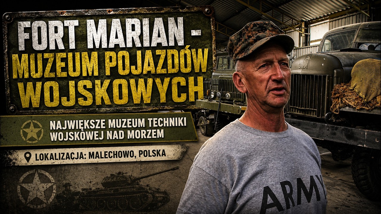 Fort Marian w Malechowie - skansen pełny historii i ciekawostek związanych z militariami Ep.023