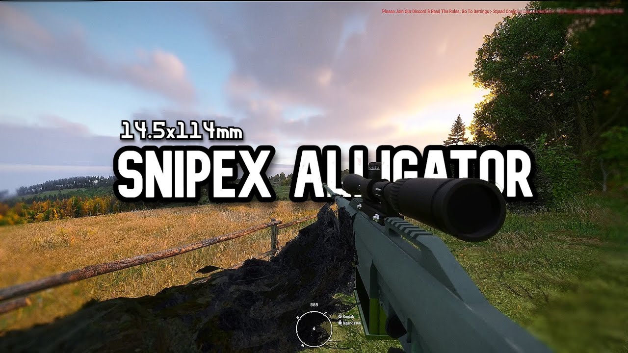 Taking Down Enemy Vehicles With The SNIPEX ALLIGATOR In Arma Reforger.