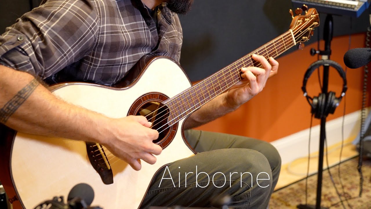 “Airborne” (Original) played on a Hatcher “Greta” (Italian Spruce/Brazilian Rosewood)