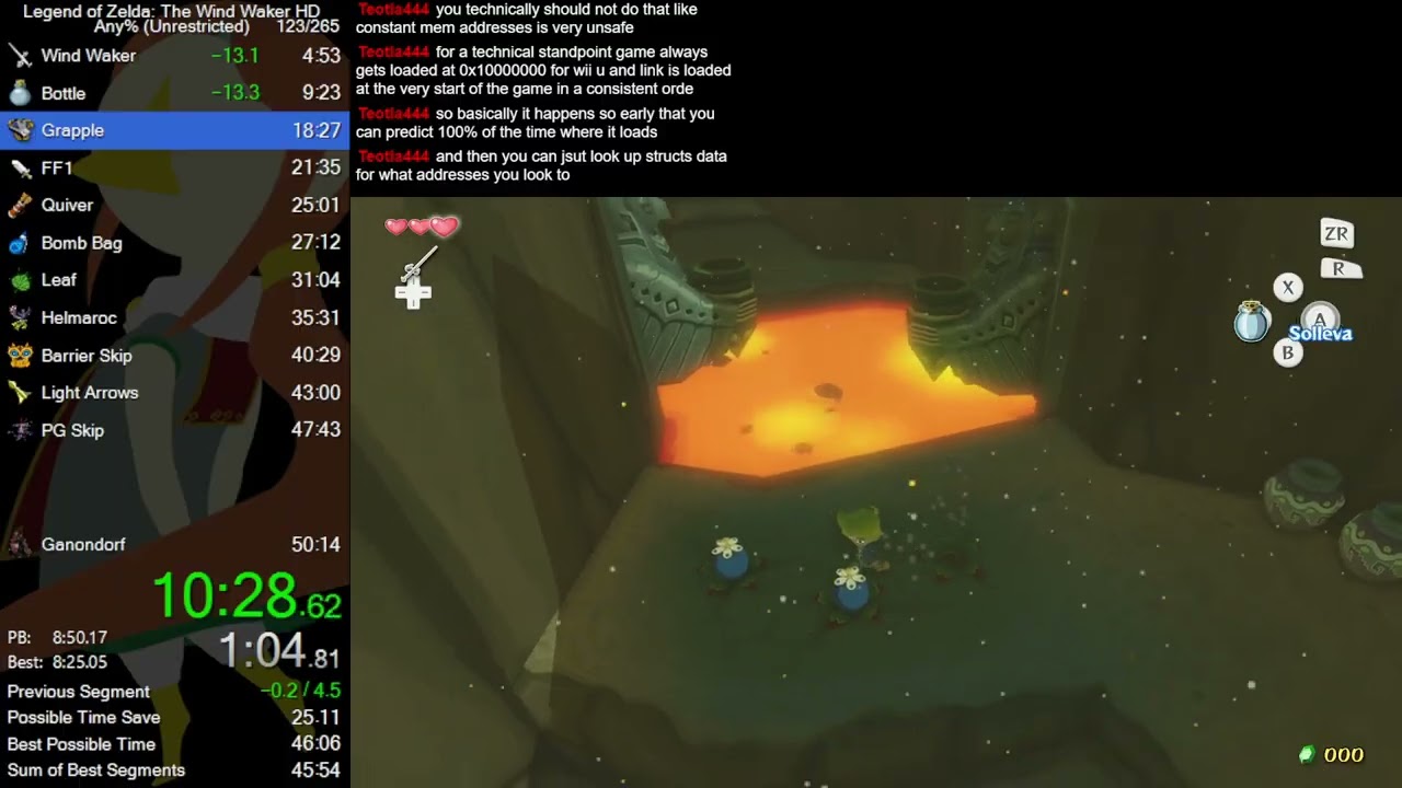 Wind Waker HD Any% Speedrun in 49:40