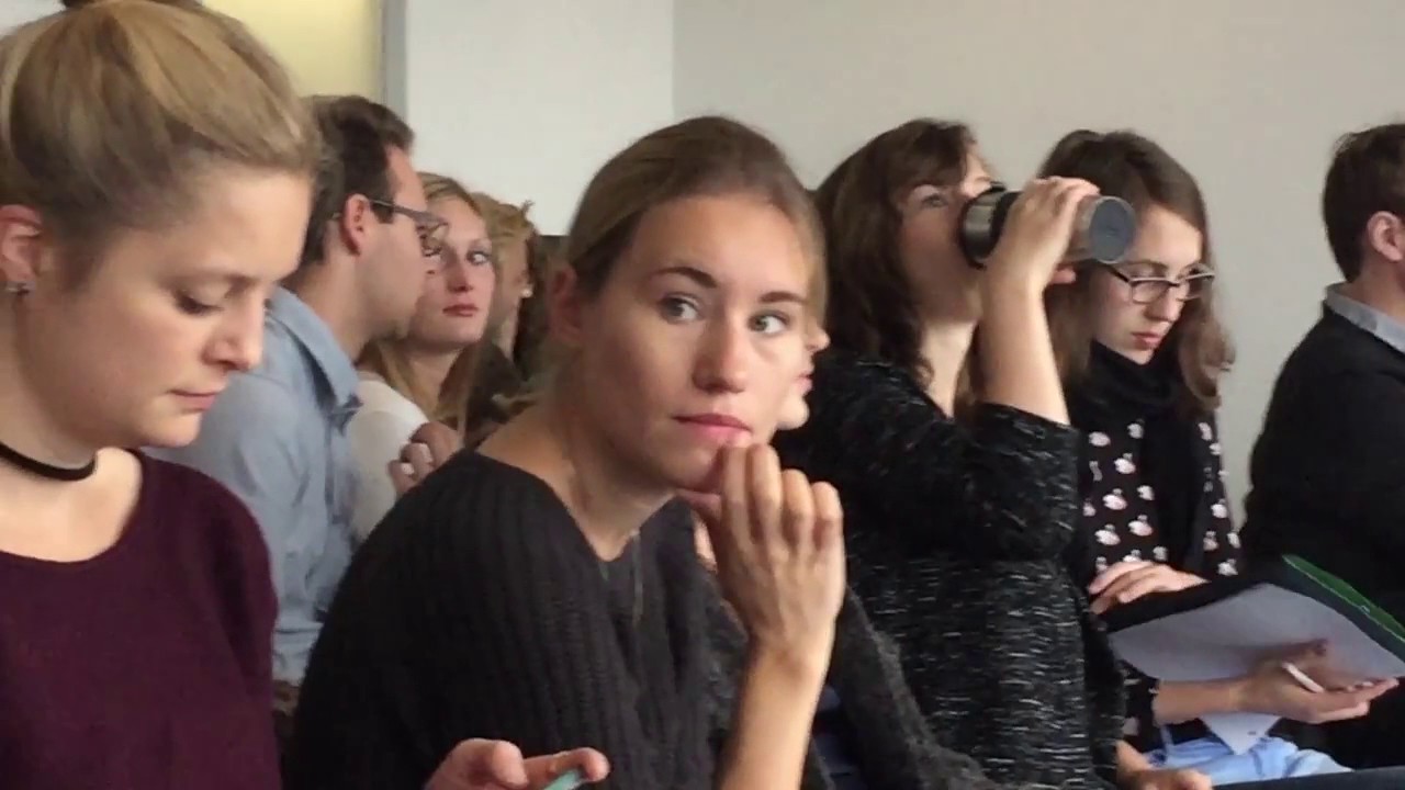 Richard Gutjahr, Mobile Journalism Seminar at the Deutsche Journalistenschule, Munich