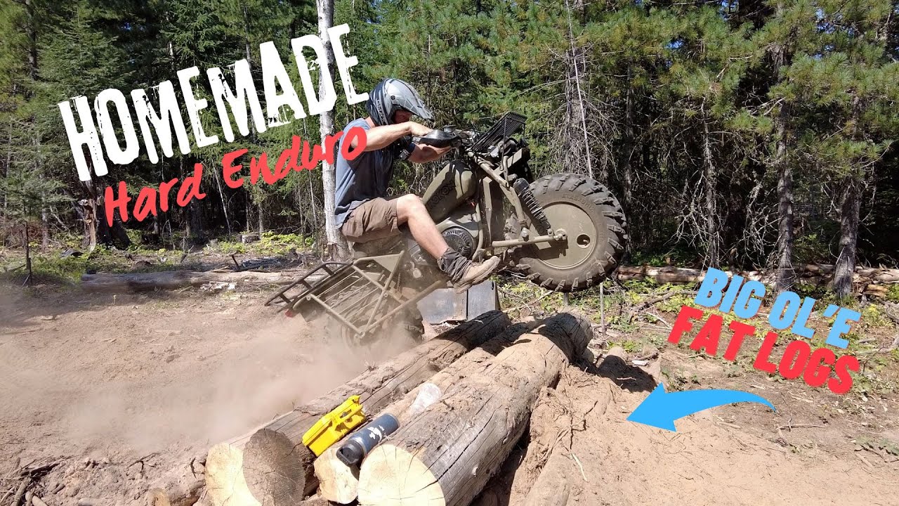 I Built A Hard Enduro Course For The Rokon