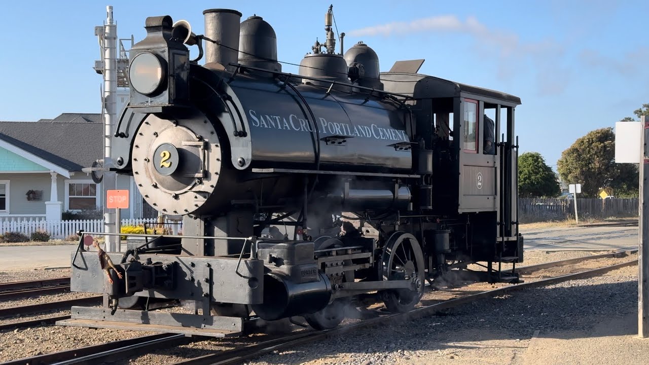 California Western - Days of Steam on the Skunk Train 8/10/24 [4K]