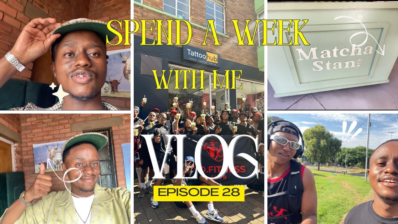 WEEKLY VLOG : Realistic Week In My Life | I Ran 5K Across Braamfointein | Explore Rosebank 