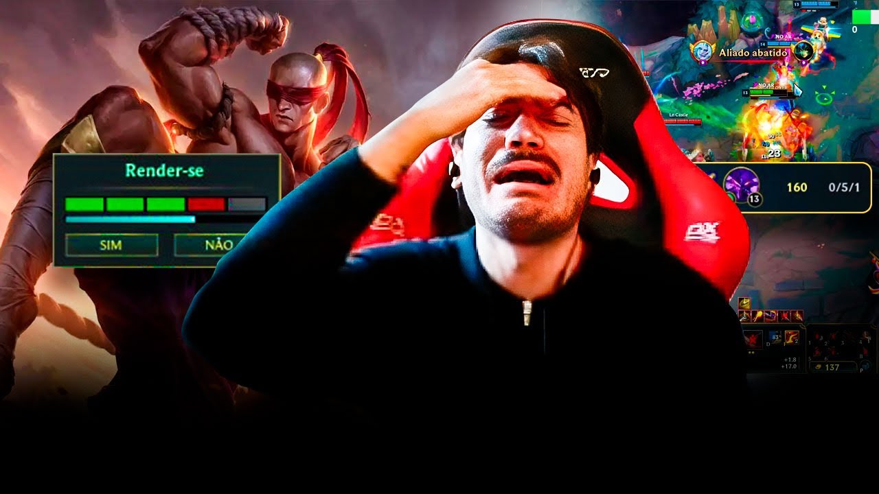 A RIOT TESTOU MEU MENTAL NESSA PARTIDA