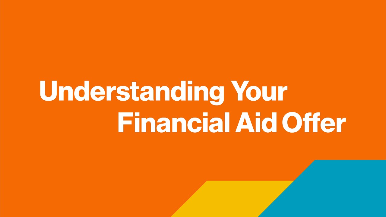 Understanding Your RIT Financial Aid Offer | Financial Aid Explained