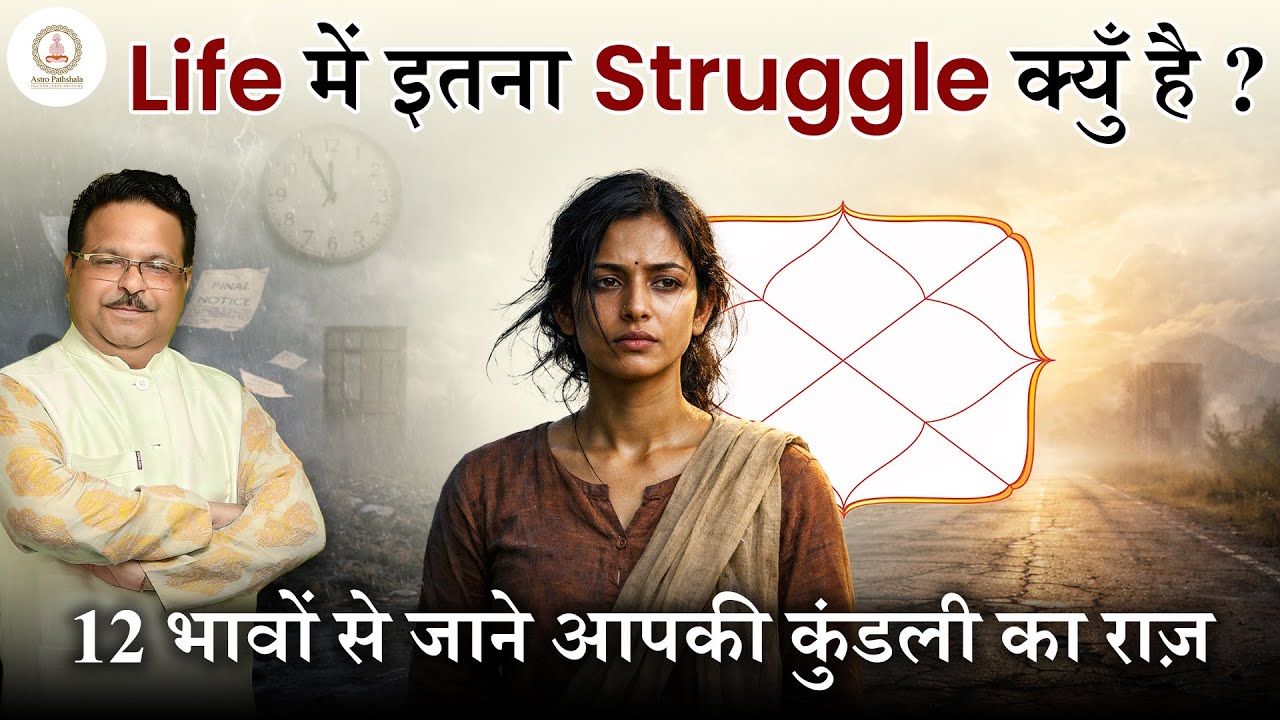 Life Mein Itni Struggle Kyu? 12 Houses Se Jaane Apni Kundli Ka Raaz | Astro Pathshala