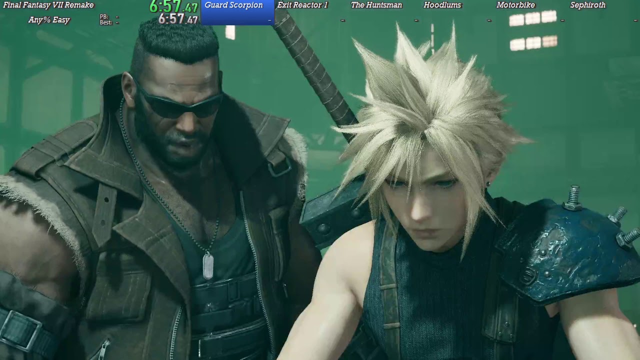 Final Fantasy 7 Remake Any% Easy Speedrun - 5:34:42 [PS4 - SSD]