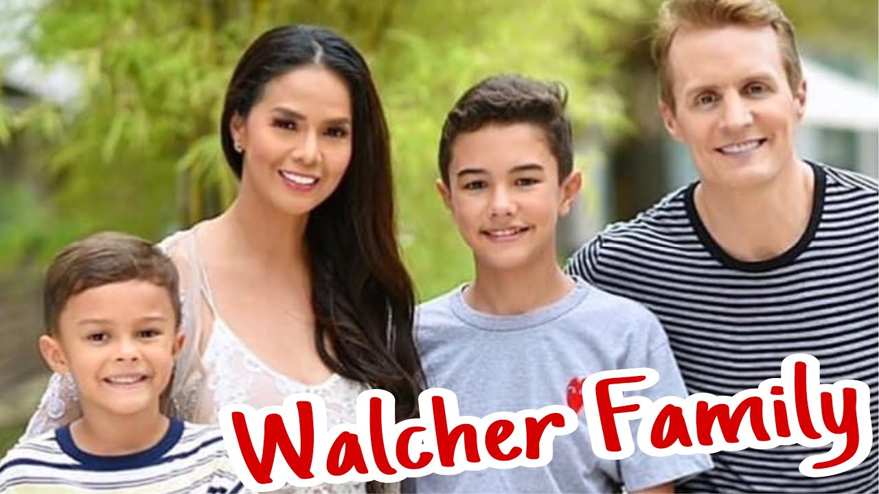 Patricia Javier And Dr Rob Walcher Family