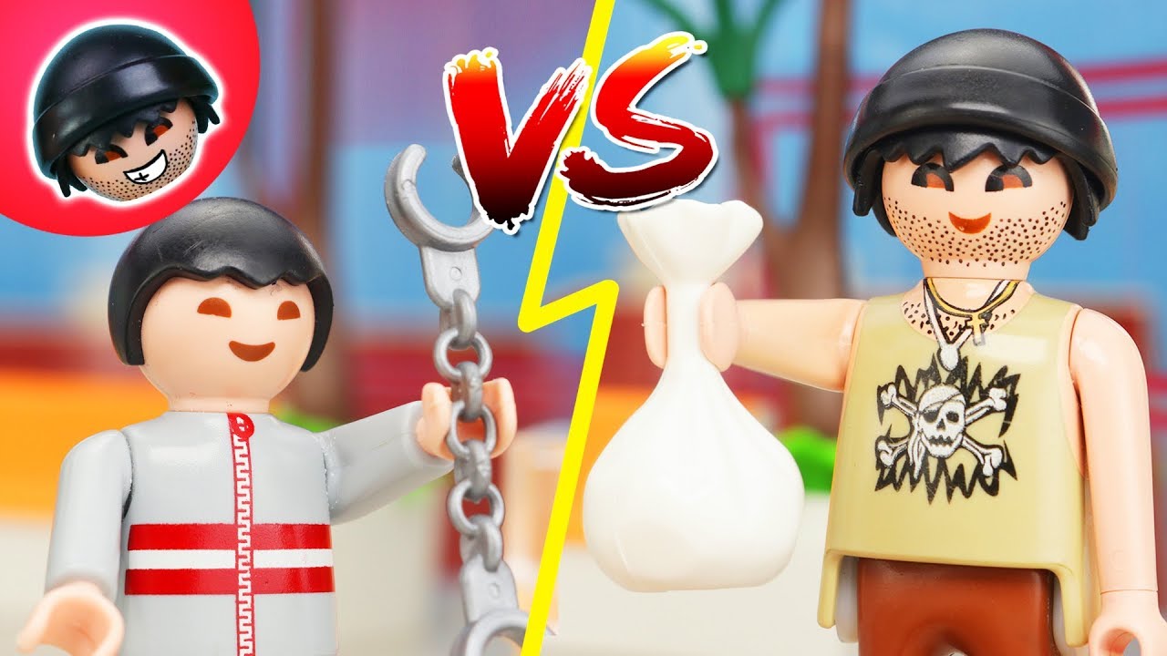 Verbrecher vs. Teenager! Playmobil Polizei Film - KARLCHEN KNACK #151