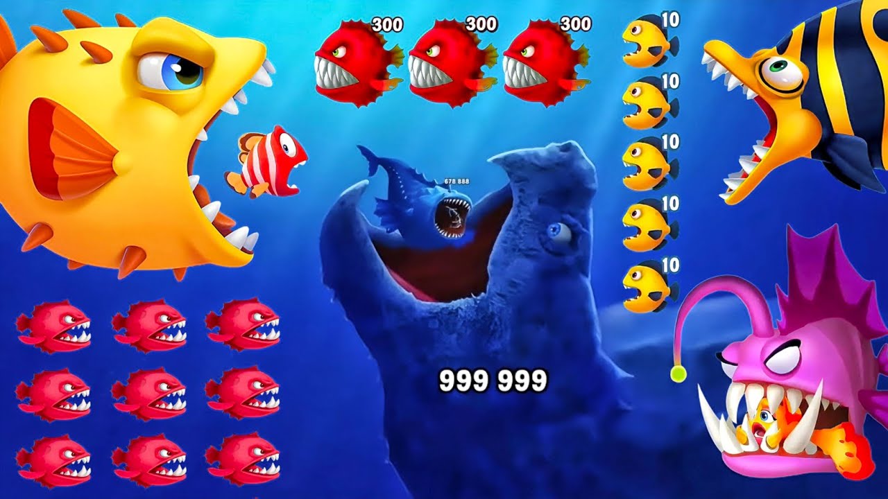 Fishdom 🐟 Monster Shark Extreme Attack 🔥 Fish Rescue from Monster Shark 🦈 Fishdom Ads Level 273