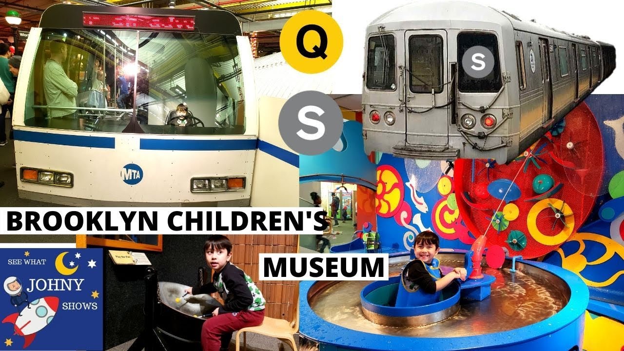 Johny's MTA SUbway Train Ride To The Brooklyn Children's Museum NYC