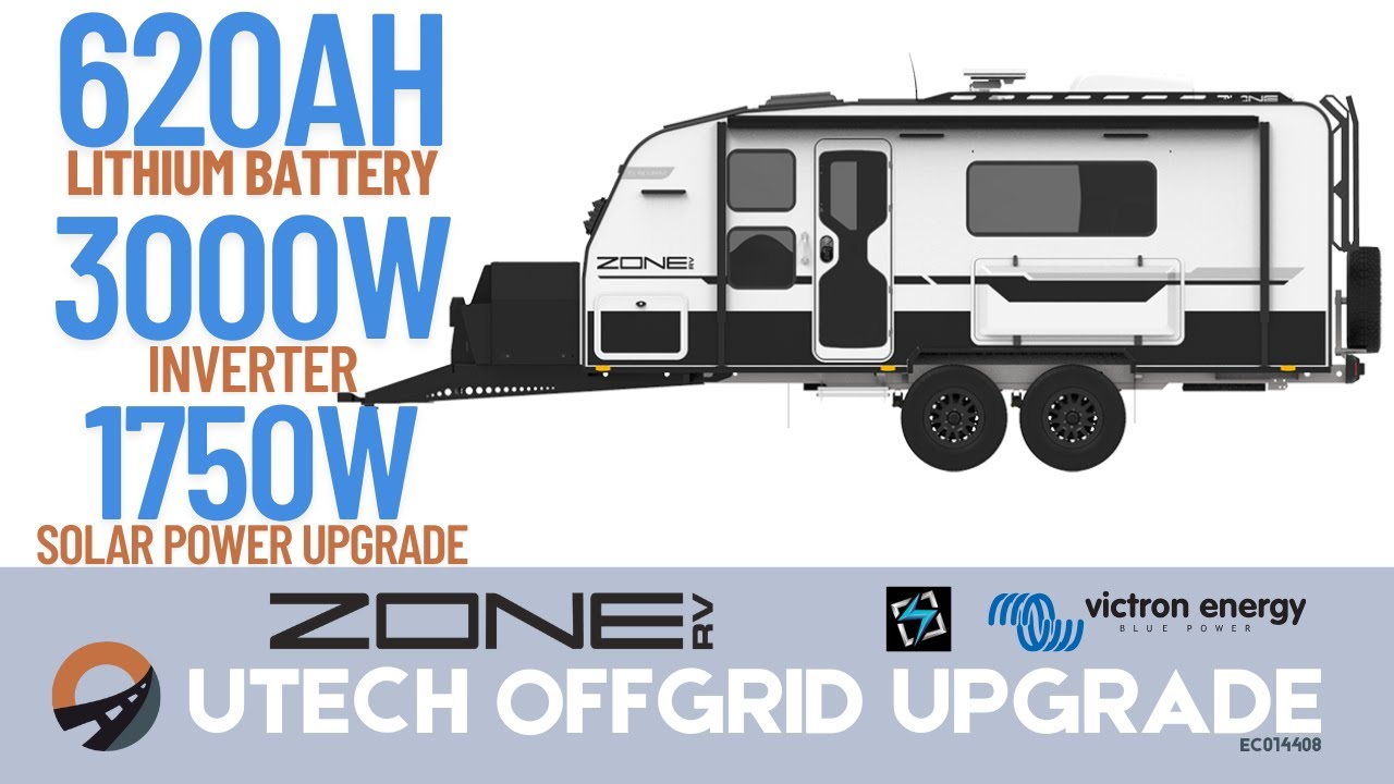 ZoneRV 12v upgrade 620ah Lithium Battery 1150w Solar