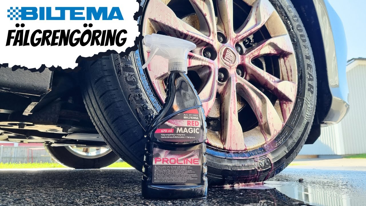 TEST! BILTEMA PROLINE RED FÄLGRENGÖRING! Är den värd pengarna?