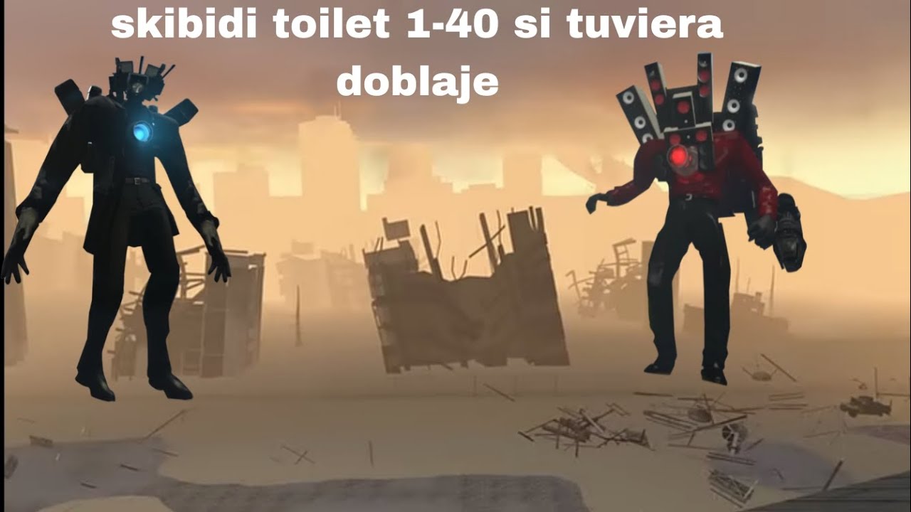 Skibidi toilet 1-40 si tuviera doblaje (recopilación)
