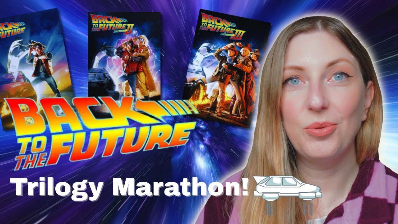 Back to the Future TRILOGY Marathon! 🚗💨 First Time Watching ALL 3 Movies!