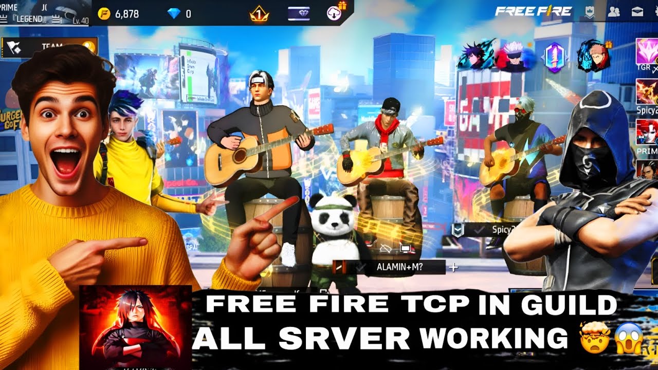 Free fire tcp bot Bangladesh all SRVER WORKING 🤯😱😱😱 guild TCP info TCP bot like 