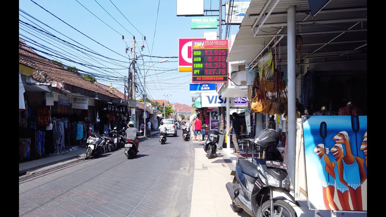 [4K]Walking in Seminyak Street & Beach 🇮🇩 Bali, Indonesia [No Commentary Version]