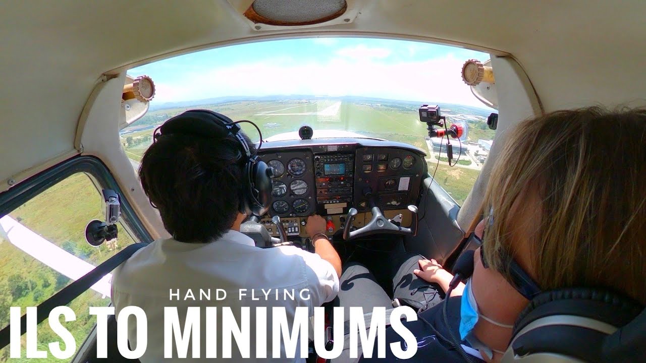 Hand Flying an ILS Approach to Minimums: IFR Flight in a Cessna 172 to Lanseria | Fly With Sky