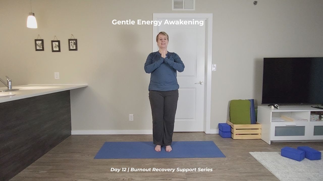 Day 12 | Rebuilding Energy with Ease | Gentle Yoga for Renewal | Burnout Recovery Support