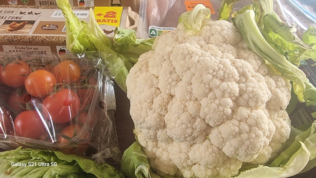 Закупка продуктов питания за два дня. Netto, Aldi  Германия