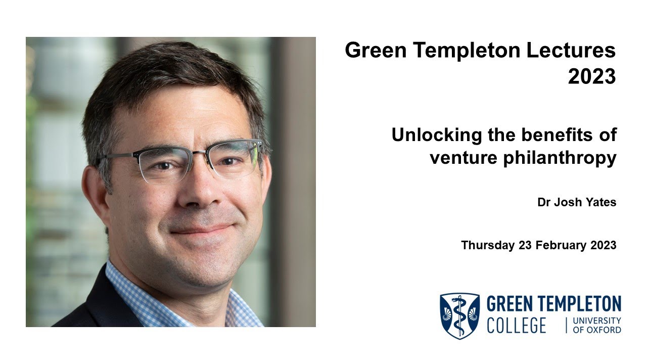 Unlocking the benefits of venture philanthropy