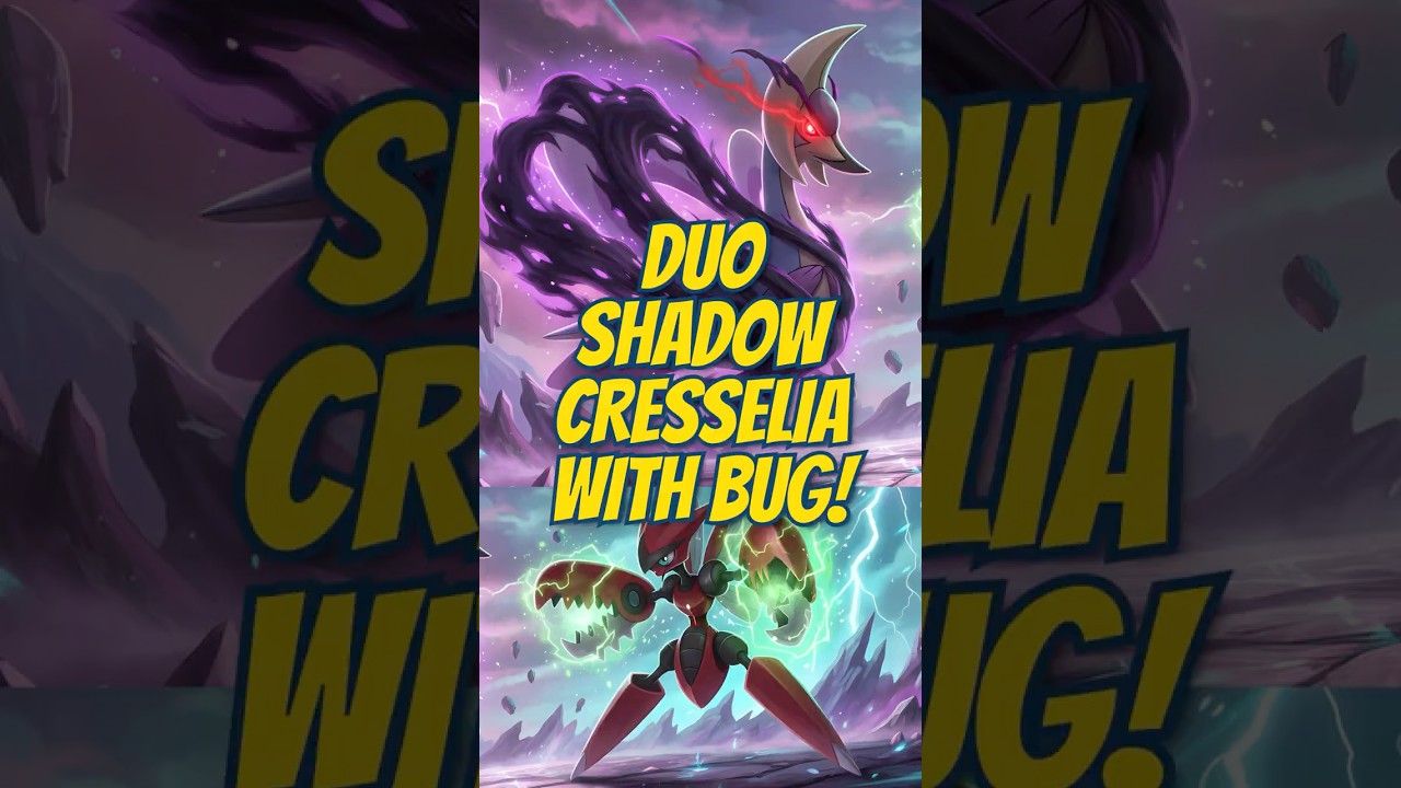 DUO Shadow Cresselia Raid with Mega Scizor & Bug Pokemons!