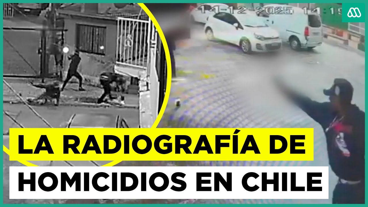 Tres homicidios en menos de 24 horas: As&iacute; es la radiograf&iacute;a de los delitos en Chile