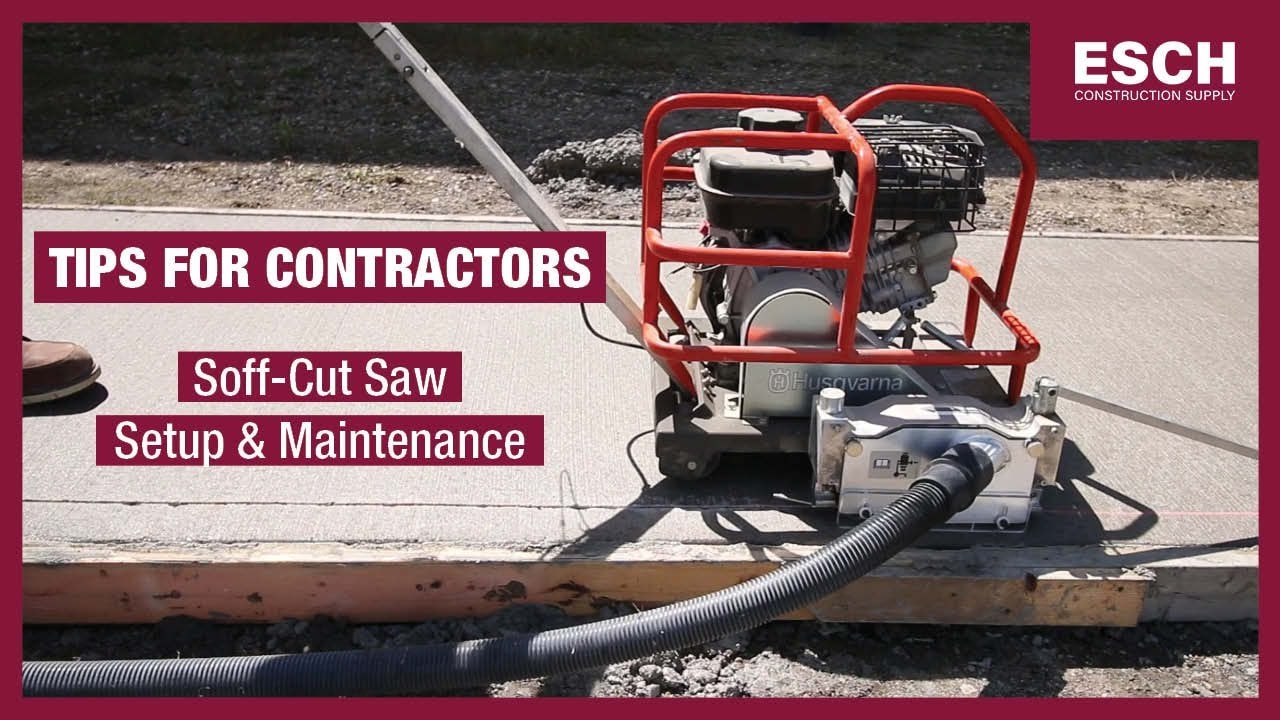Soff-Cut Saw Setup & Maintenance | Esch Construction Supply