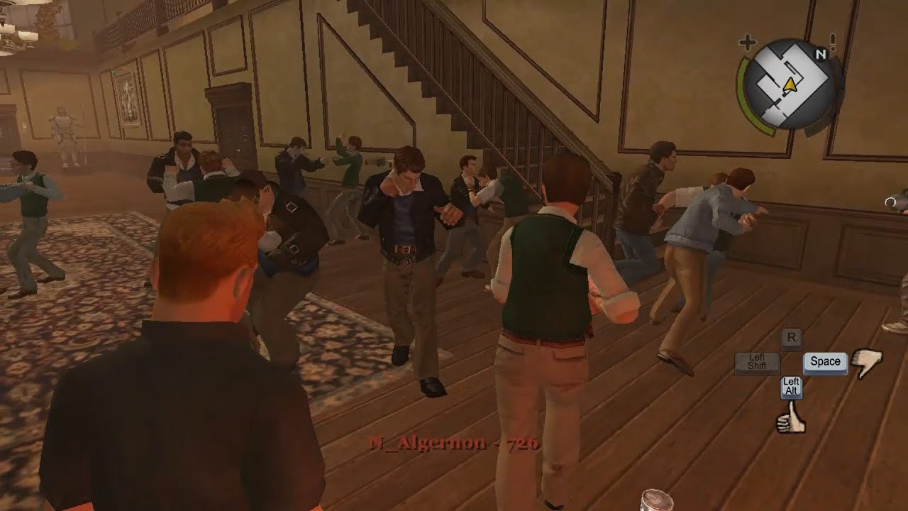 Bully SE: Ботаны (Картофельные пушки) против всех группировок (Последовательные раунды/Все попытки)