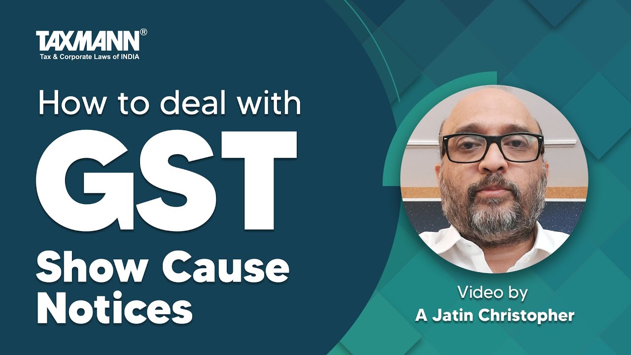How to Deal with GST Show Cause Notices by A Jatin Christopher &ndash; Author Review