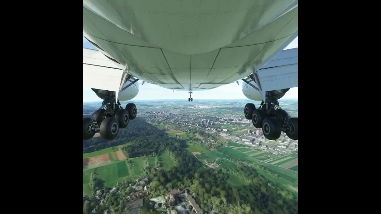 Switzerland 🇨🇭 /- "Zurich Airport" Landing 🛬 Of B-777