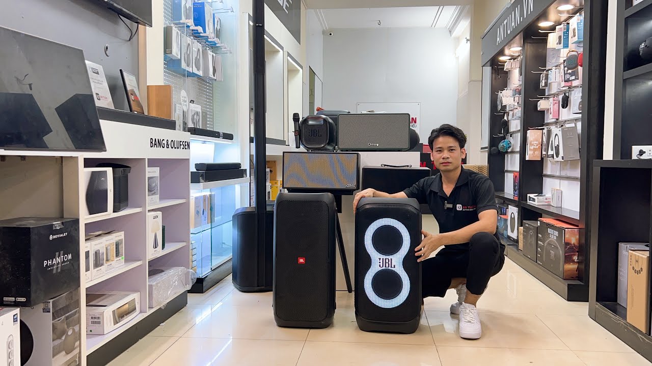 Loa JBL Partybox Stage 320, đánh giá chi tiết và bất ngờ loa hát karaoke rất hay